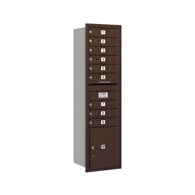 B1406536 4C HORIZONTAL MAILBOX, PRIVATE
