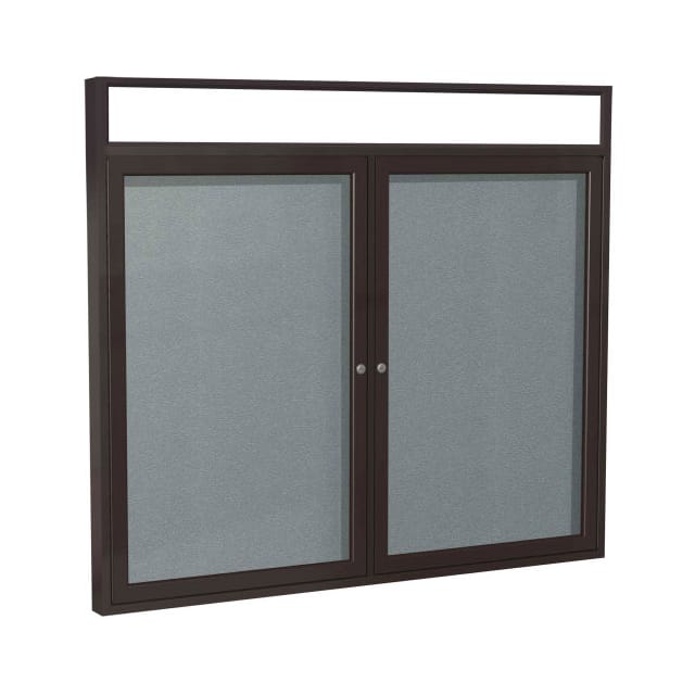 B1479805 2 DOOR ENCLOSED VINYL BULLETIN B