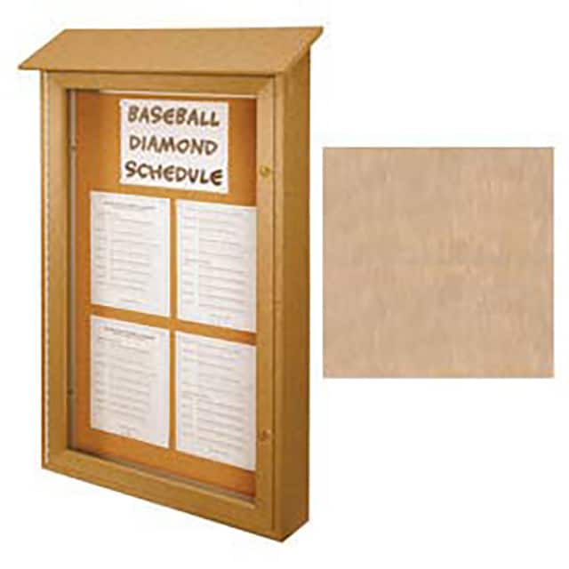 UVSD4226-SD SINGLE-DOOR OUTDOOR MESSAGE CENT