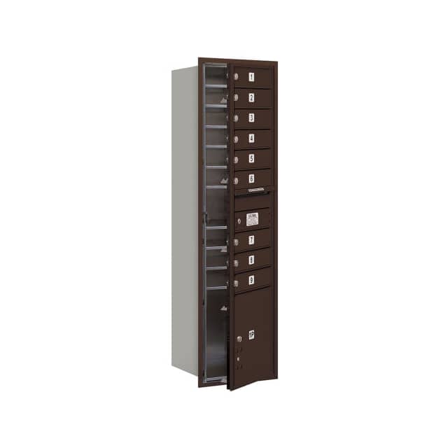 B1408330 4C HORIZONTAL MAILBOX, PRIVATE