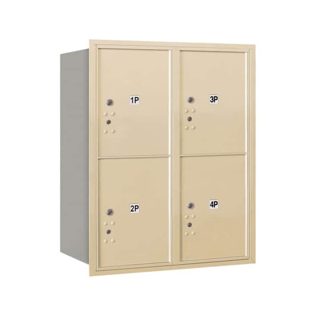 B1407534 4C HORIZONTAL MAILBOX, PRIVATE