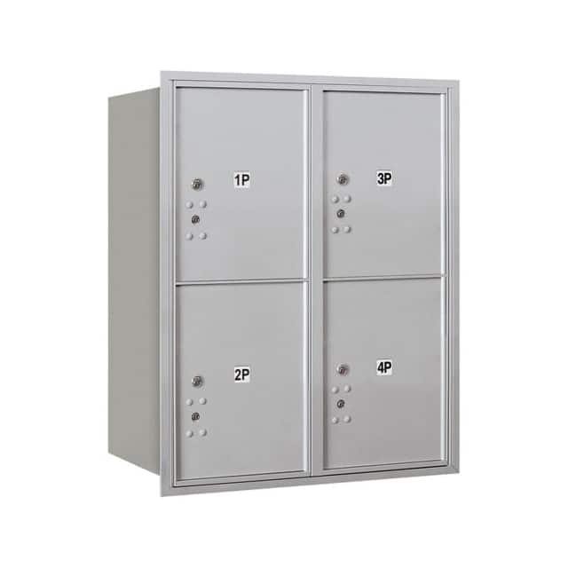 B1407569 4C HORIZONTAL MAILBOX, PRIVATE