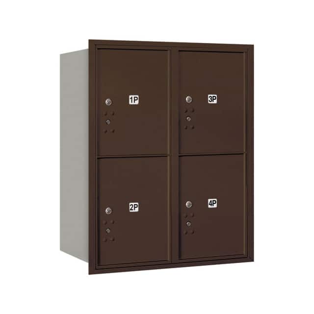 B1407578 4C HORIZONTAL MAILBOX, PRIVATE