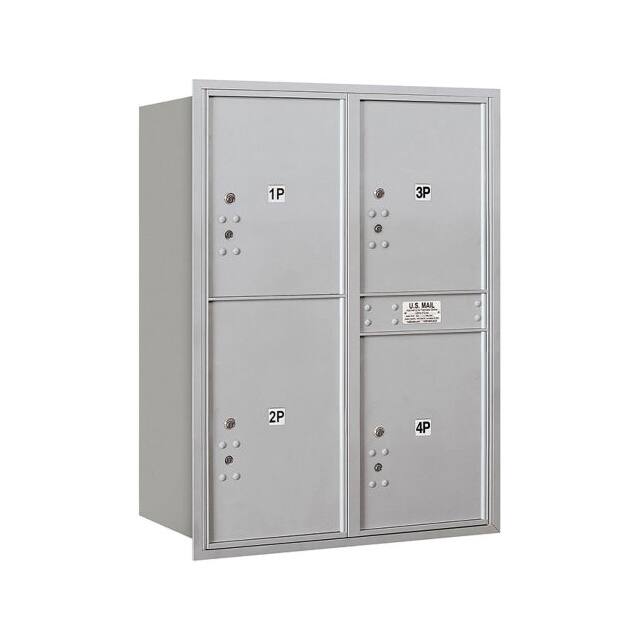 B1407526 4C HORIZONTAL MAILBOX, PRIVATE