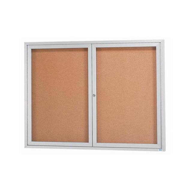 DCC4860R 2 DOOR FRAMED ENCLOSED BULLETIN