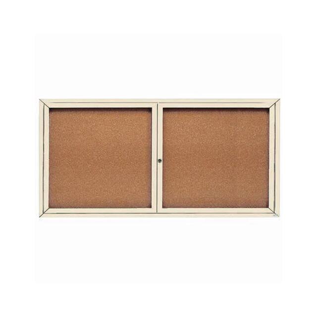 DCC3672R 2 DOOR FRAMED ENCLOSED BULLETIN