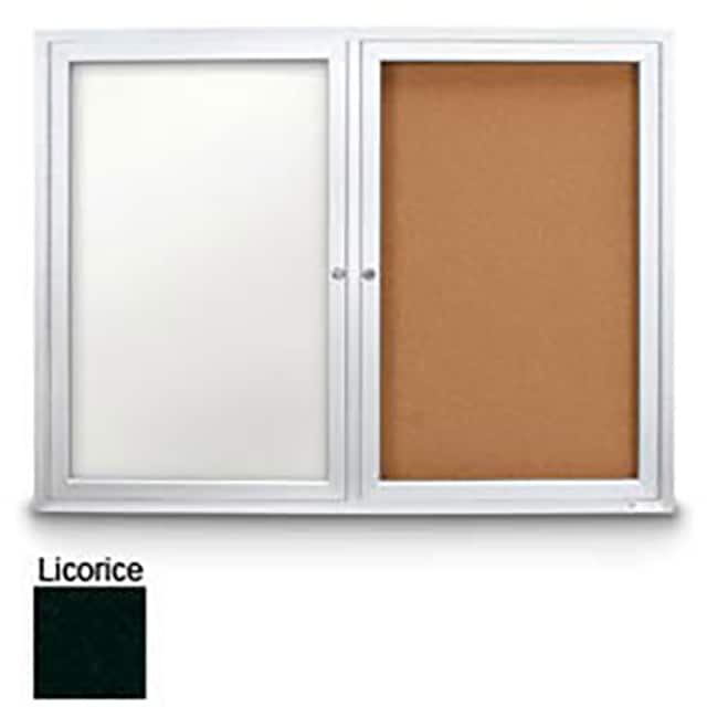 UVCB4232OD-LICORI-CORK 42"W X 32"H OUTDOOR COMBO BOARD