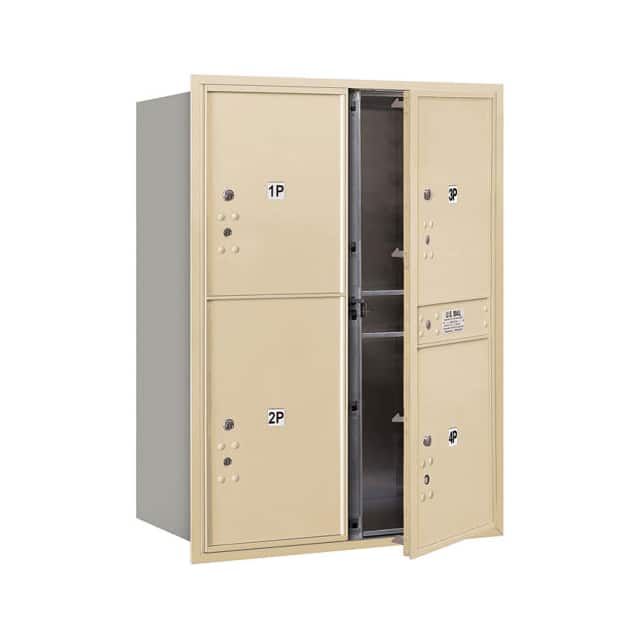 B1406972 4C HORIZONTAL MAILBOX ,PRIVATE