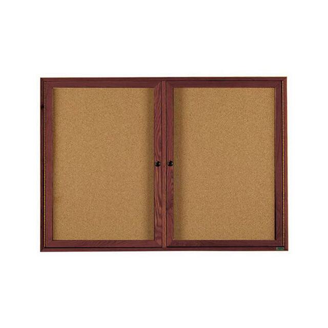 WBC3660R 2 DOOR WALNUT ENCLOSED BULLETIN
