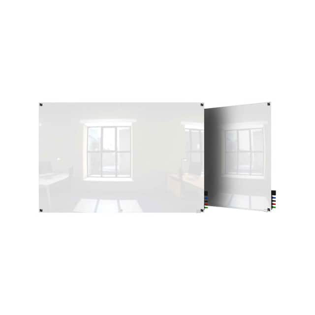 HMYSM34WH HARMONY MAGNETIC GLASS BOARD W/S