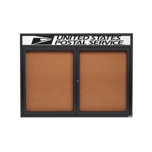 DCC3648RHBA 2 DOOR ALUMINUM FRAMED BULLETIN