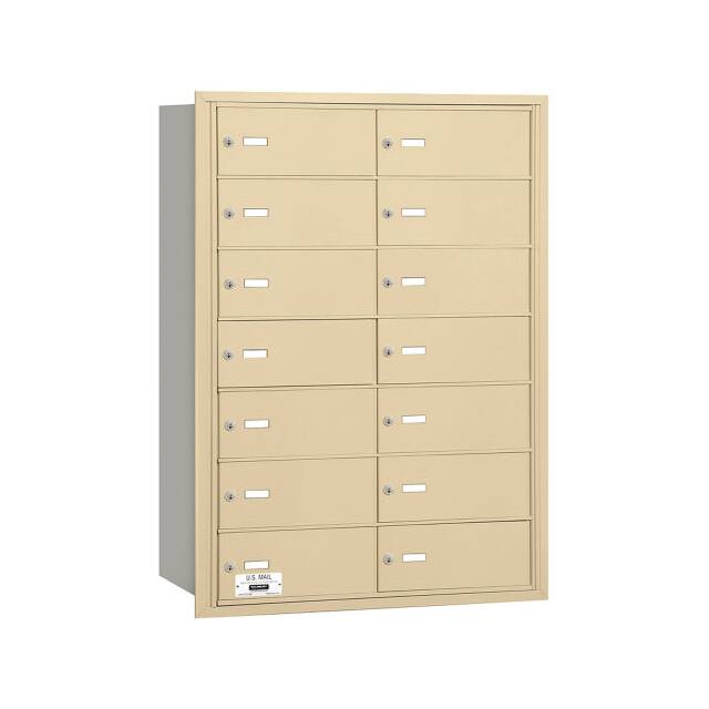B1408969 4B+ HORIZONTAL MAILBOX, PRIVATE