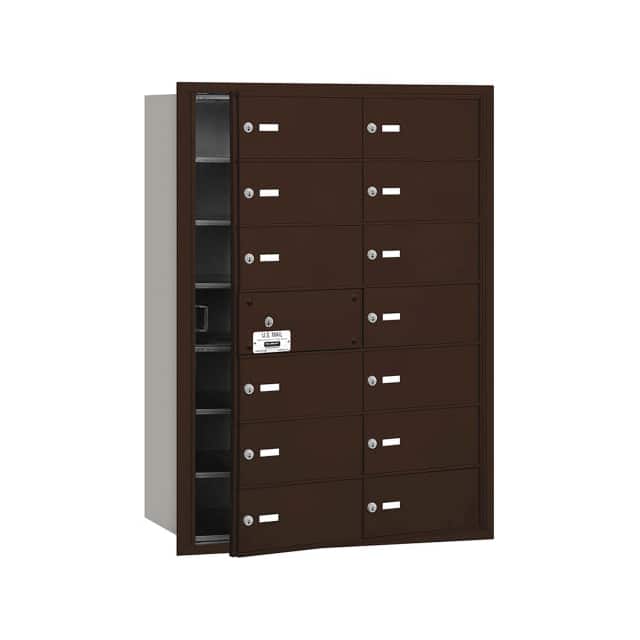 B1408980 4B+ HORIZONTAL MAILBOX, PRIVATE