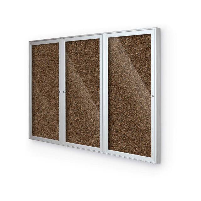 94PSG-I-95 ENCLOSED BULLETIN BOARD, 3 DOOR,