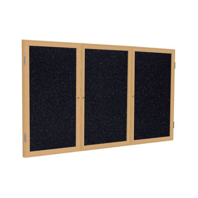 PW34896TR-CF 3 DOOR ENCLOSED RECYCLED RUBBER