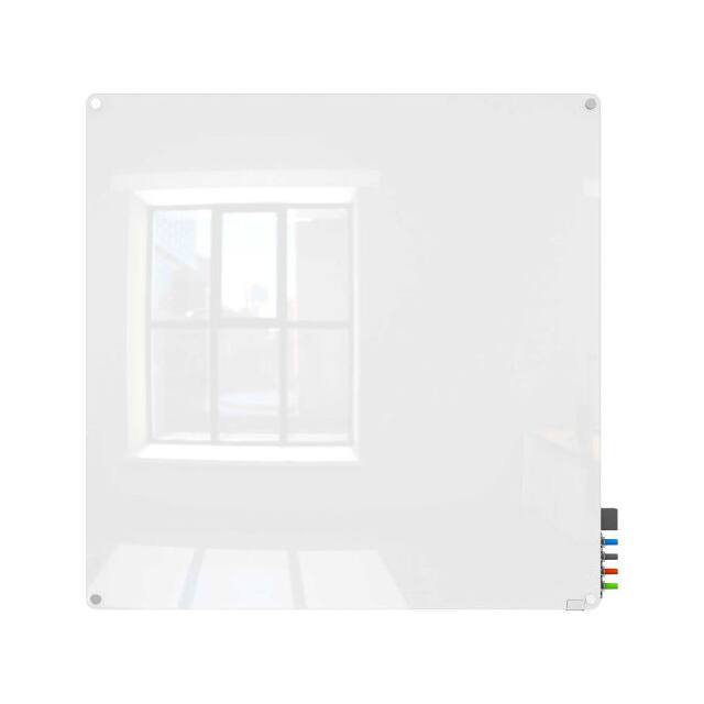 HMYRN44WH HARMONY GLASS BOARD W/RADIUS COR