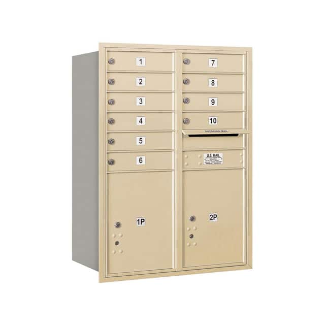 B1407562 4C HORIZONTAL MAILBOX, PRIVATE