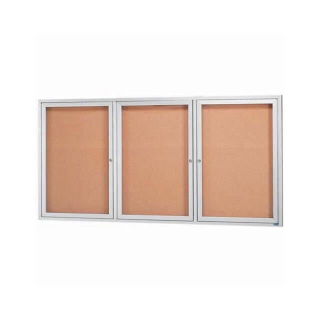 DCC3672-3R 3 DOOR FRAMED ENCLOSED BULLETIN
