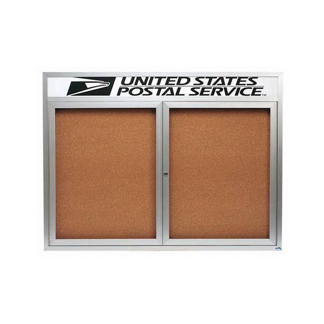 DCC3648RHI 2 DOOR ALUMINUM FRAMED BULLETIN