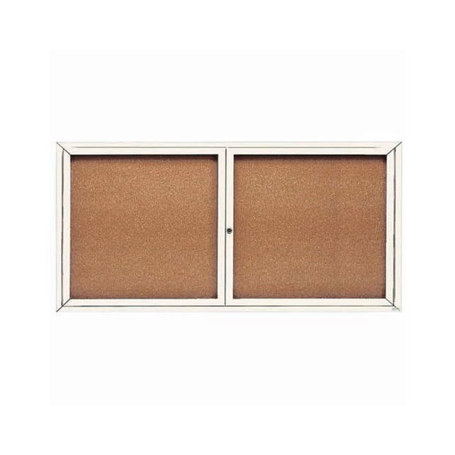 DCC3672RW 2 DOOR FRAMED ENCLOSED BULLETIN