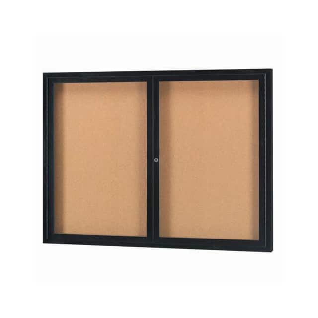 DCC4860RBK 2 DOOR FRAMED ENCLOSED BULLETIN
