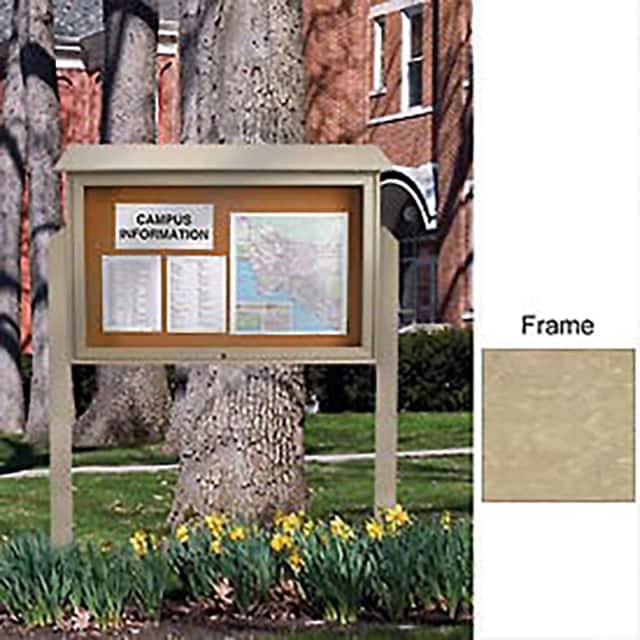 UVSDT4530-SAND 45"W X 30"H CORK TOP-HINGED SING