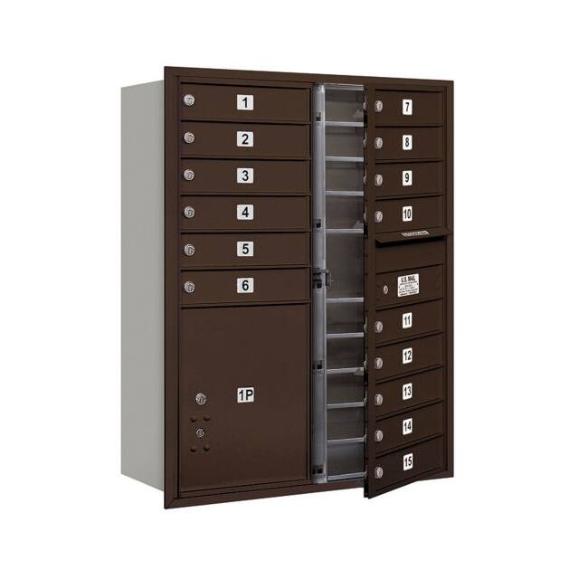 B1406918 4C HORIZONTAL MAILBOX, PRIVATE