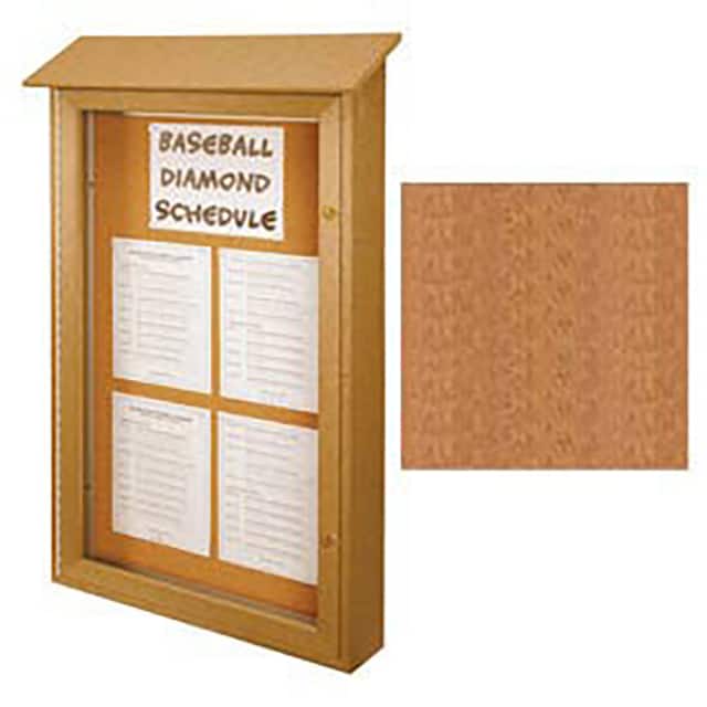 UVSD4832-CD SINGLE-DOOR OUTDOOR MESSAGE CENT