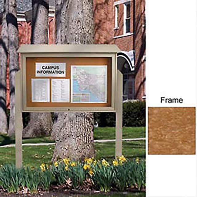 UVSDT4536-CEDAR 45"W X 36"H CORK TOP-HINGED SING