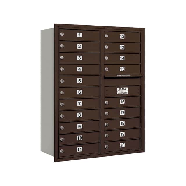 B1407581 4C HORIZONTAL MAILBOX, PRIVATE