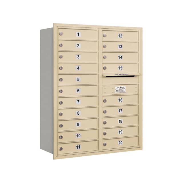 B1407561 4C HORIZONTAL MAILBOX, PRIVATE