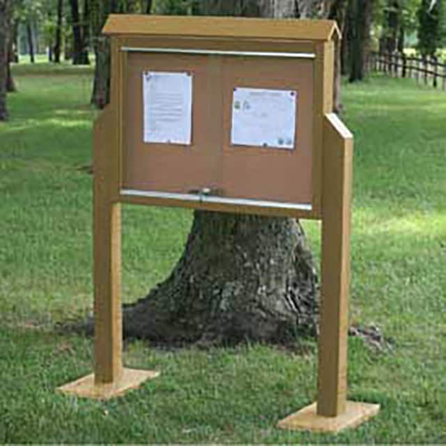 B264073 MEDIUM MESSAGE CENTER, RECYCLED