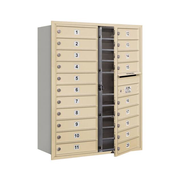 B1406971 4C HORIZONTAL MAILBOX, PRIVATE
