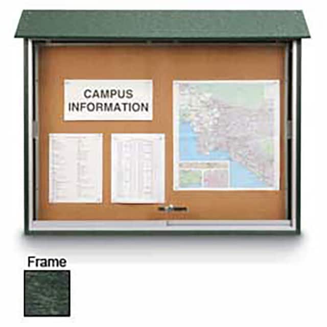 UVMC4536-GN SLIDING-DOOR OUTDOOR MESSAGE CEN
