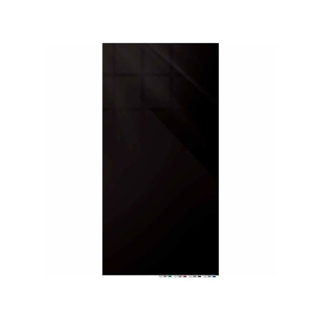 ARIASM64BK ARIA 4'W X 6'H MAGNETIC GLASS WH