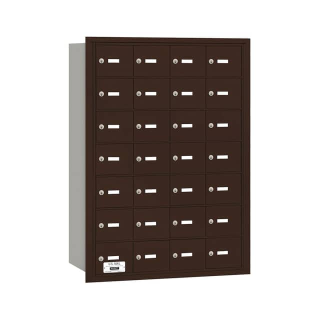 B1408897 4B+ HORIZONTAL MAILBOX, PRIVATE