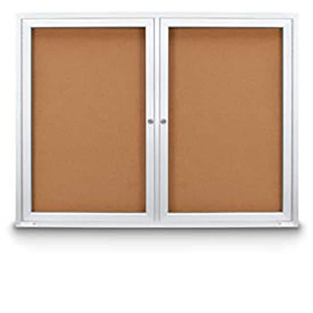 UVCB7236OD-CORK-CORK 72"W X 36"H OUTDOOR COMBO BOARD