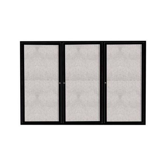 ODCC4872-3RBK 3 DOOR ALUMINUM FRAMED ENCLOSED