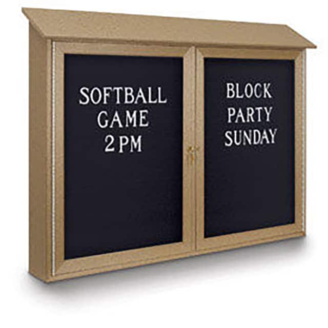 UVDD5240LB-SAND 52"W X 40"H LETTER BOARD DOUBLE