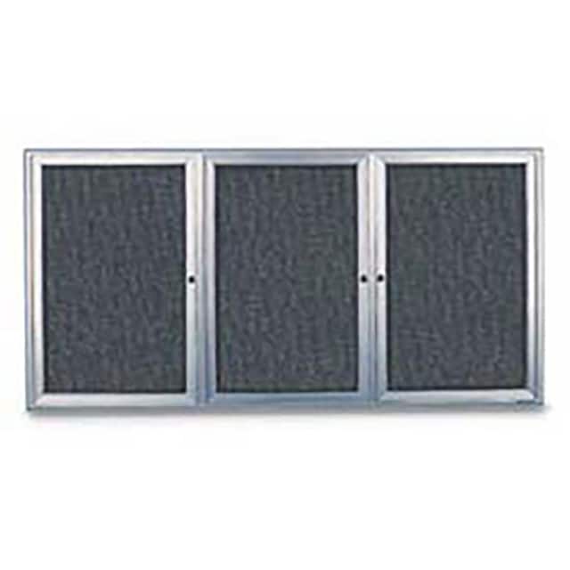 UV7006EZ-MARBLE UNITED VISUAL 96"W X 48"H 3-DOOR