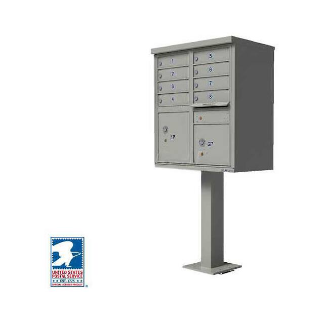 1570-8AF VITAL CBU, 8 MAILBOXES, 2 PARCEL
