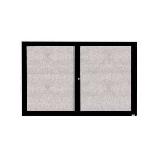 ODCC4872RIBK 2 DOOR ALUM FRAMED ILLUM ENCLOSE