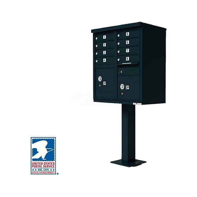 1570-8BKAF VITAL CBU, 8 MAILBOXES, 2 PARCEL
