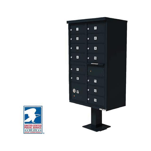 1570-13BKAF VITAL CBU, 13 MAILBOXES, 1 PARCE