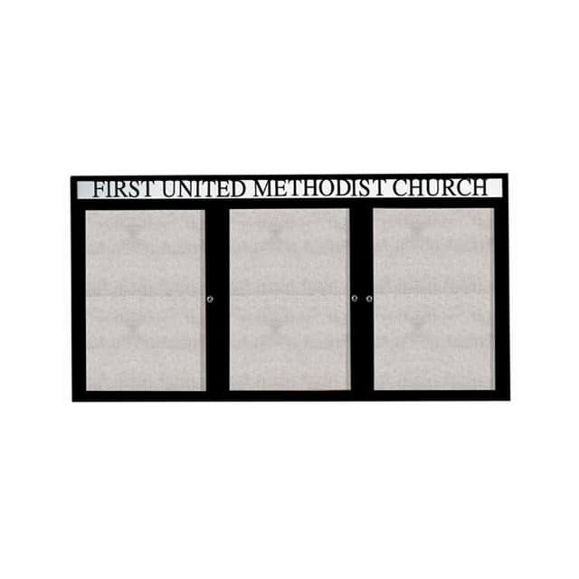 ODCC4896-3RHIBK 3 DOOR ENCLOSED ALUM FRAMED BULL