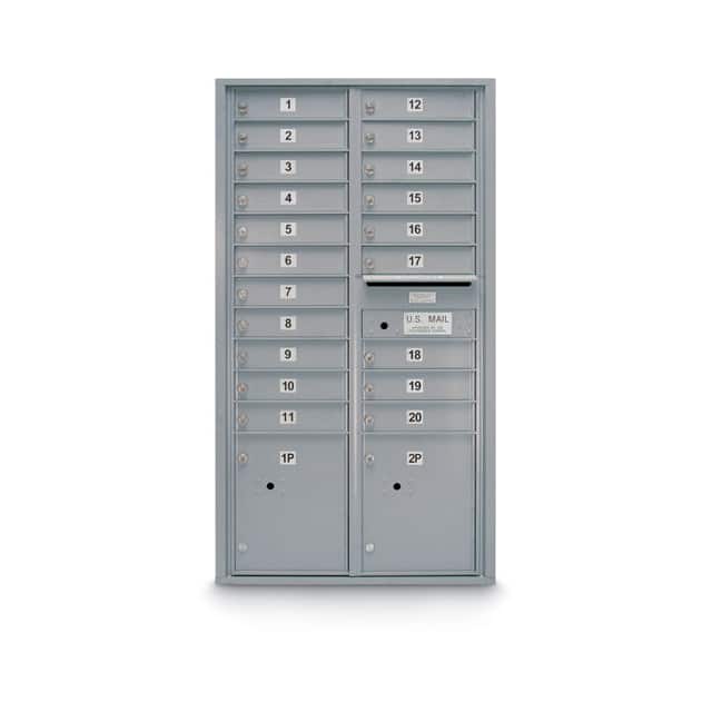 N1029415 4C HORIZONTAL MAILBOX, 56-1/2"H