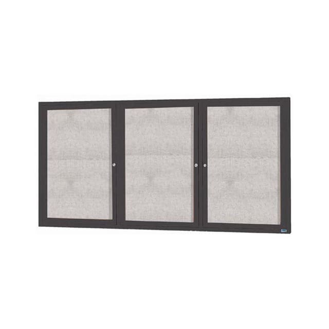 ODCC4896-3RIBA 3 DOOR ALUM FRAMED ILLUM ENCLOSE