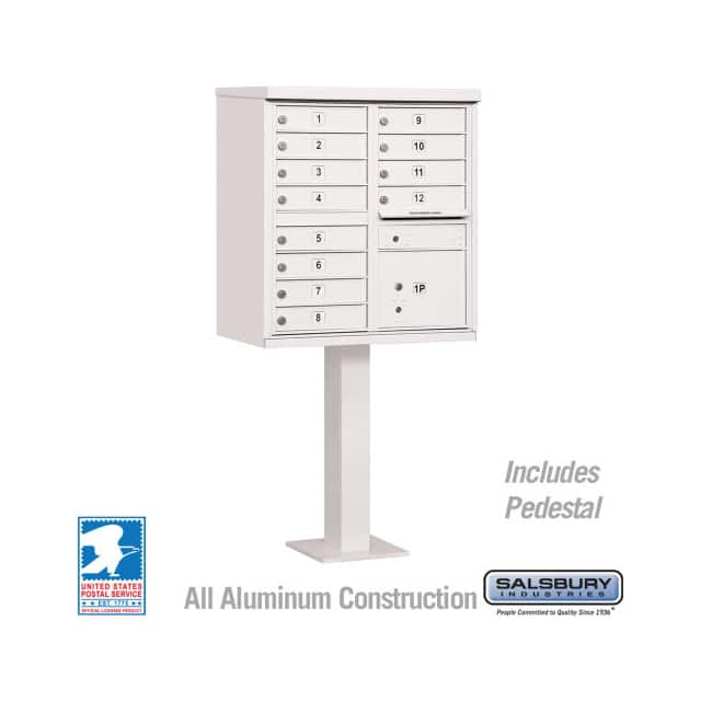 3312WHT-U CBU, 12 A SIZE DOORS, TYPE II