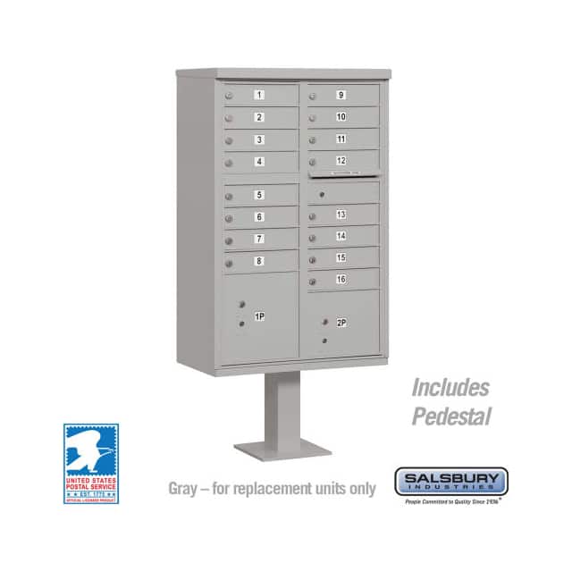 3316GRY-U CBU, 16 A SIZE DOORS, TYPE III