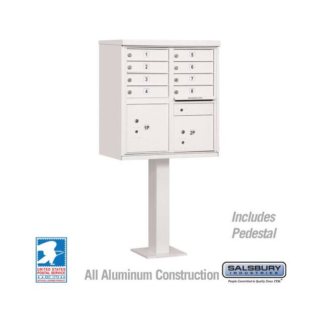 3308WHT-U CBU, 8 A SIZE DOORS, TYPE I